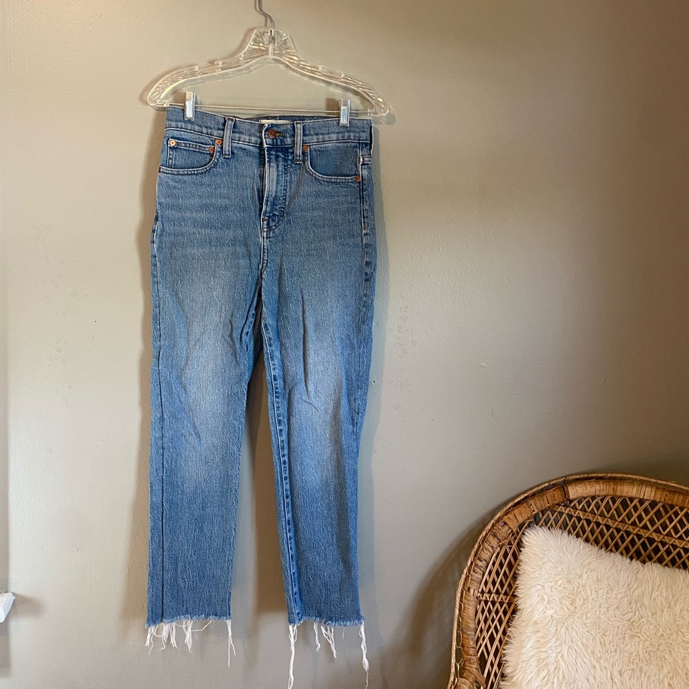 Madewell the perfect vintage crop Jean